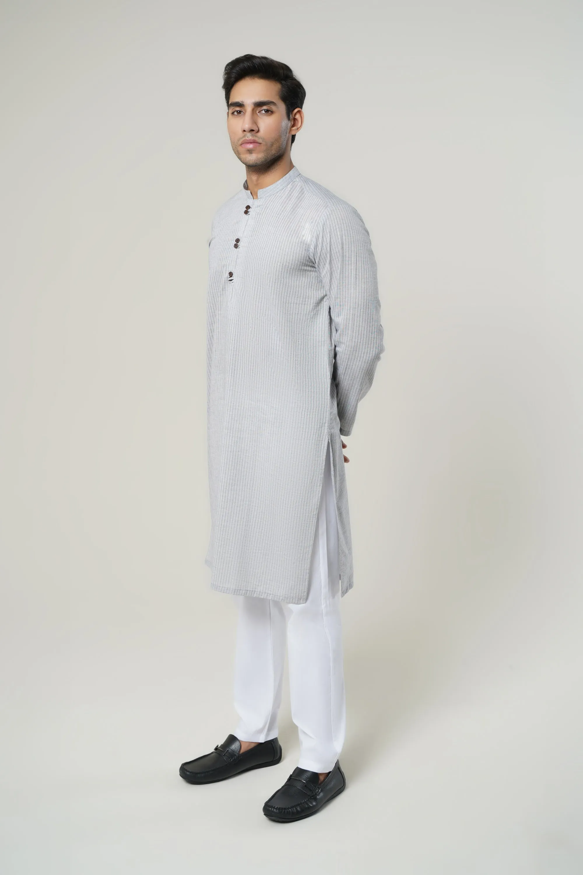 Grey Gents Kurta