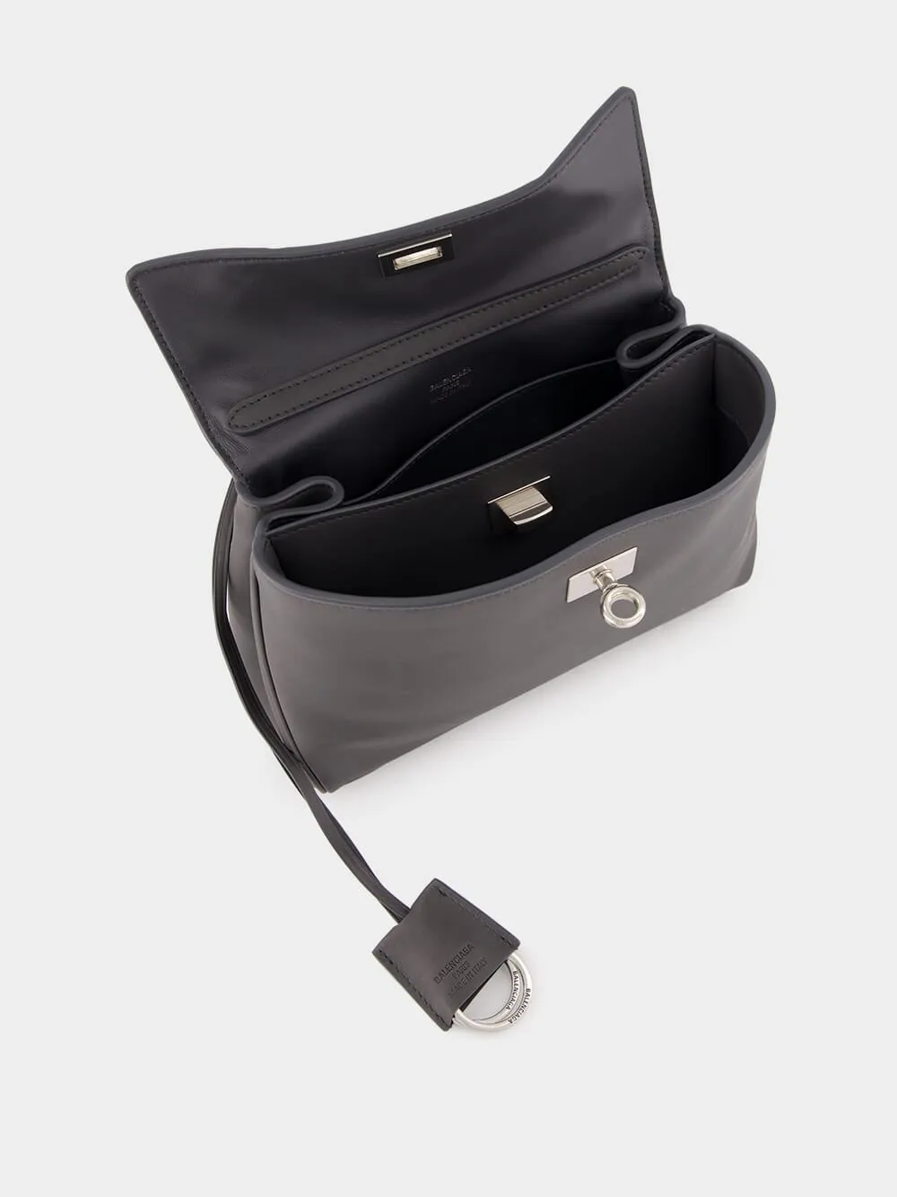 Grey Rodeo Mini Handbag