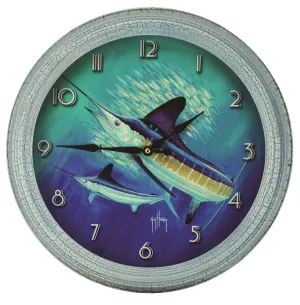 Guy Harvey XL Giant Marlin Clock
