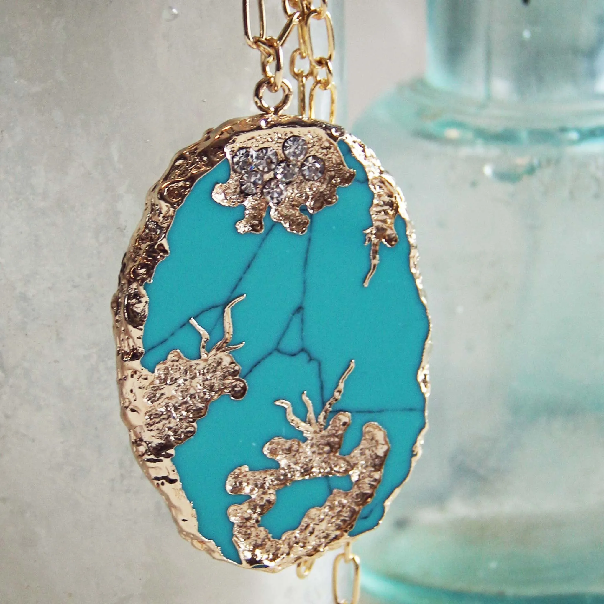 Gypsy Wind Turquoise Necklace