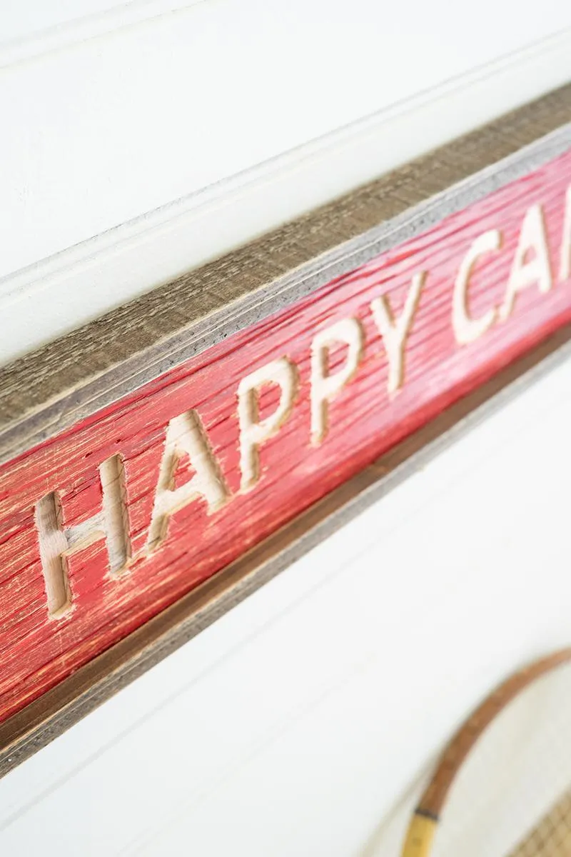 happy campers sign