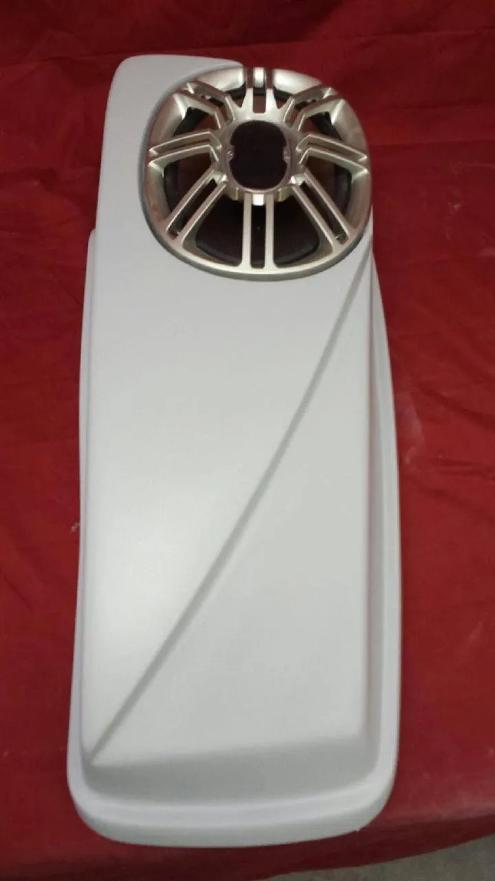 Harley 2014 - 2018  Model 6 x 9 Speaker Lids With POLK DB691 - Harley Touring Stretched / Exten?ded Saddlebags
