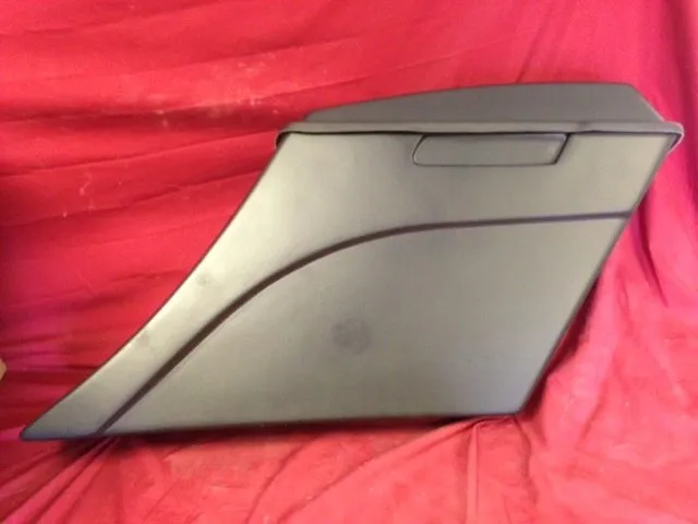 Harley Davidson 6" Extended Saddlebags Out &amp; Down Bags   Lids &amp; Custom Rear Fender No Cut Outs - PROMO