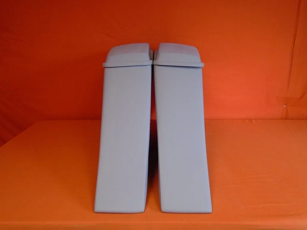 Harley Davidson 6" Extended Stretched Out & Down Saddlebags - 2014 - 2018  Model Style Bags   lids - No Cut Outs