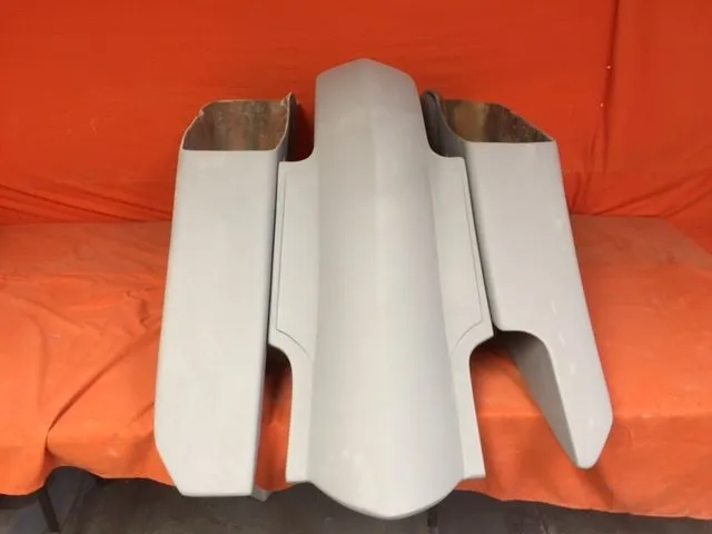 Harley Davidson 6" Trendsetter Extended Saddlebag Fender Kit - Right Side Cut Out / 2014 - 2018
