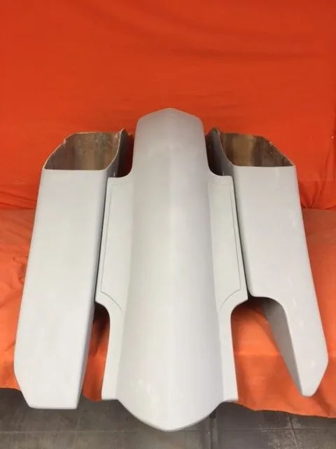 Harley Davidson 6" Trendsetter Extended Saddlebag Fender Kit - Right Side Cut Out / 2014 - 2018