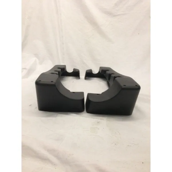 Harley Touring 4" Hard Stretched Saddlebag Extensions Extended Fender