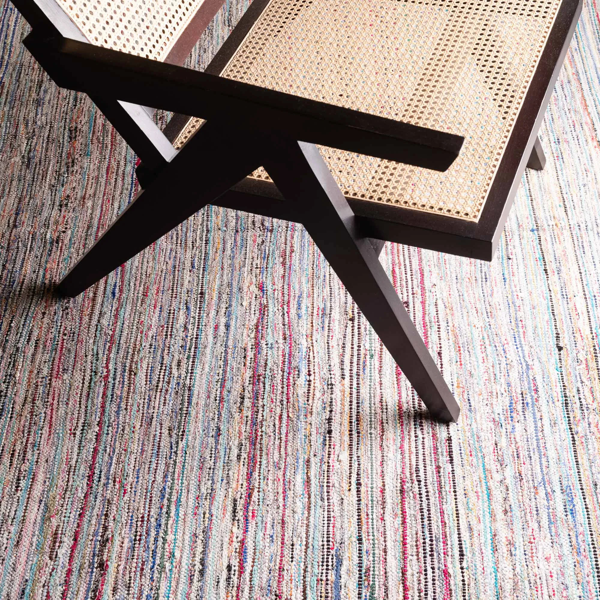 Hasnaa - vintage boucherouite rug