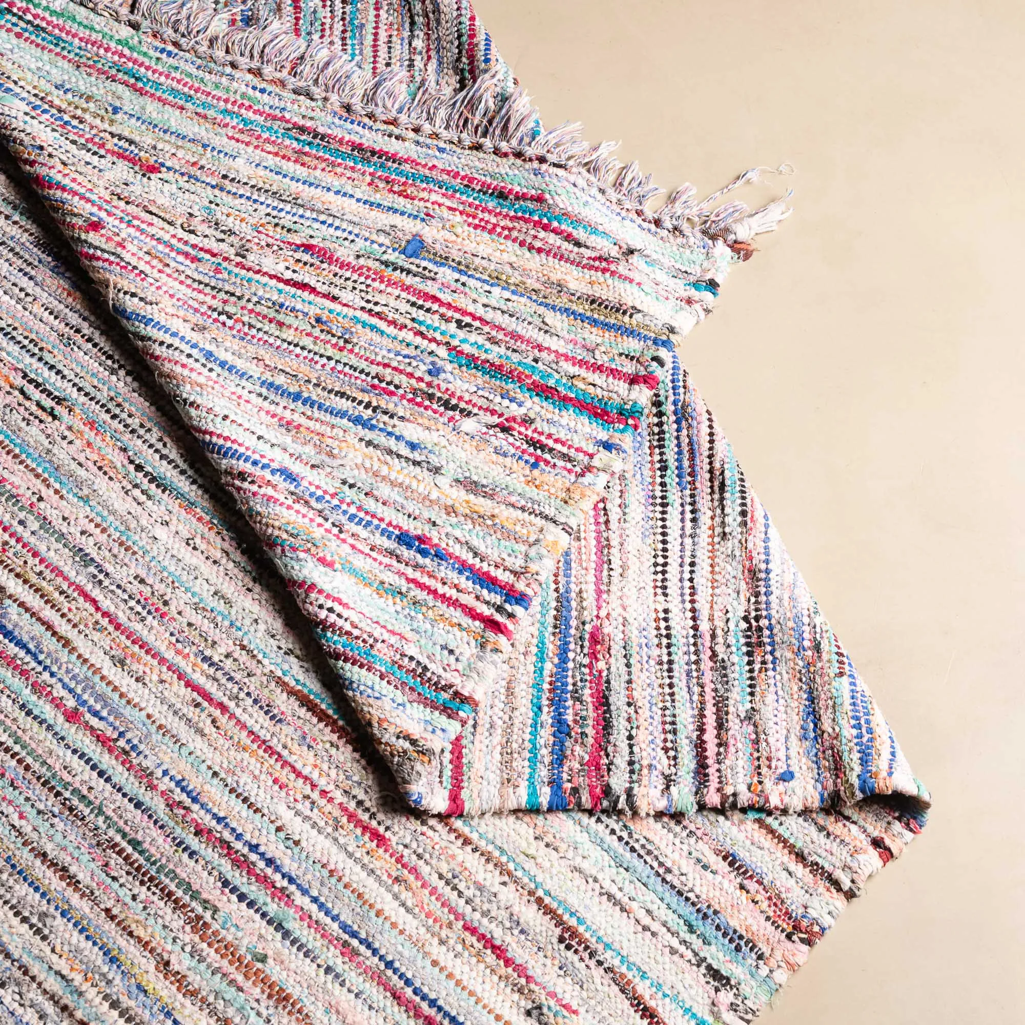 Hasnaa - vintage boucherouite rug