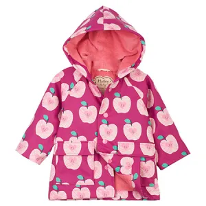 Hatley Pink Apple Raincoat