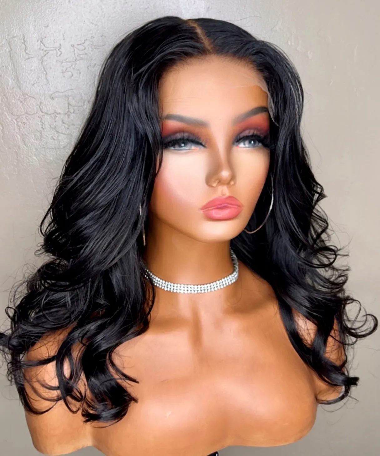 HD lace wig in style Kim