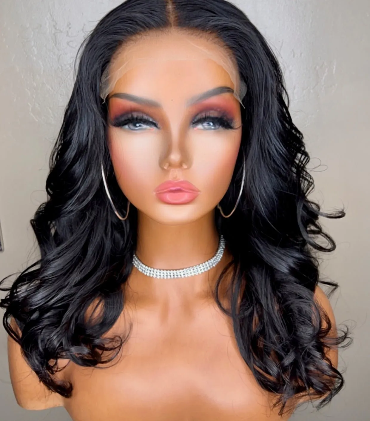 HD lace wig in style Kim