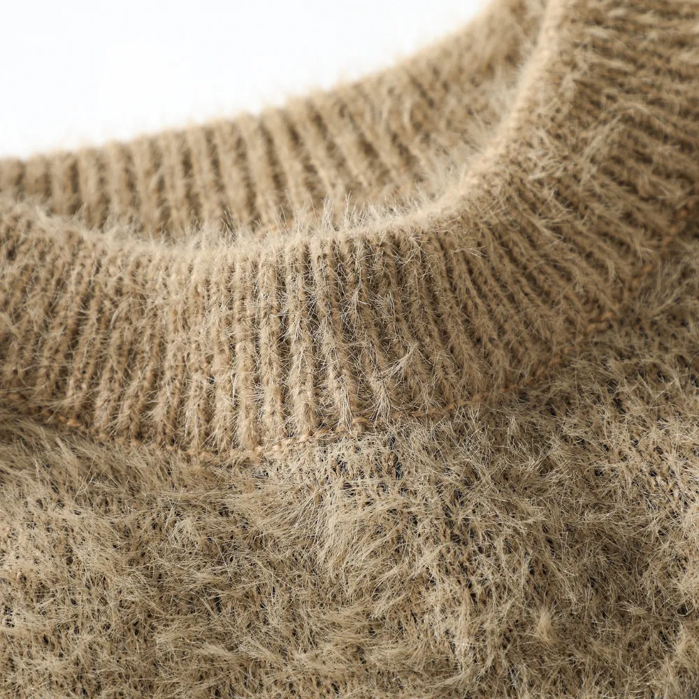 High Street Gradient Letter Jacquard  Sweater