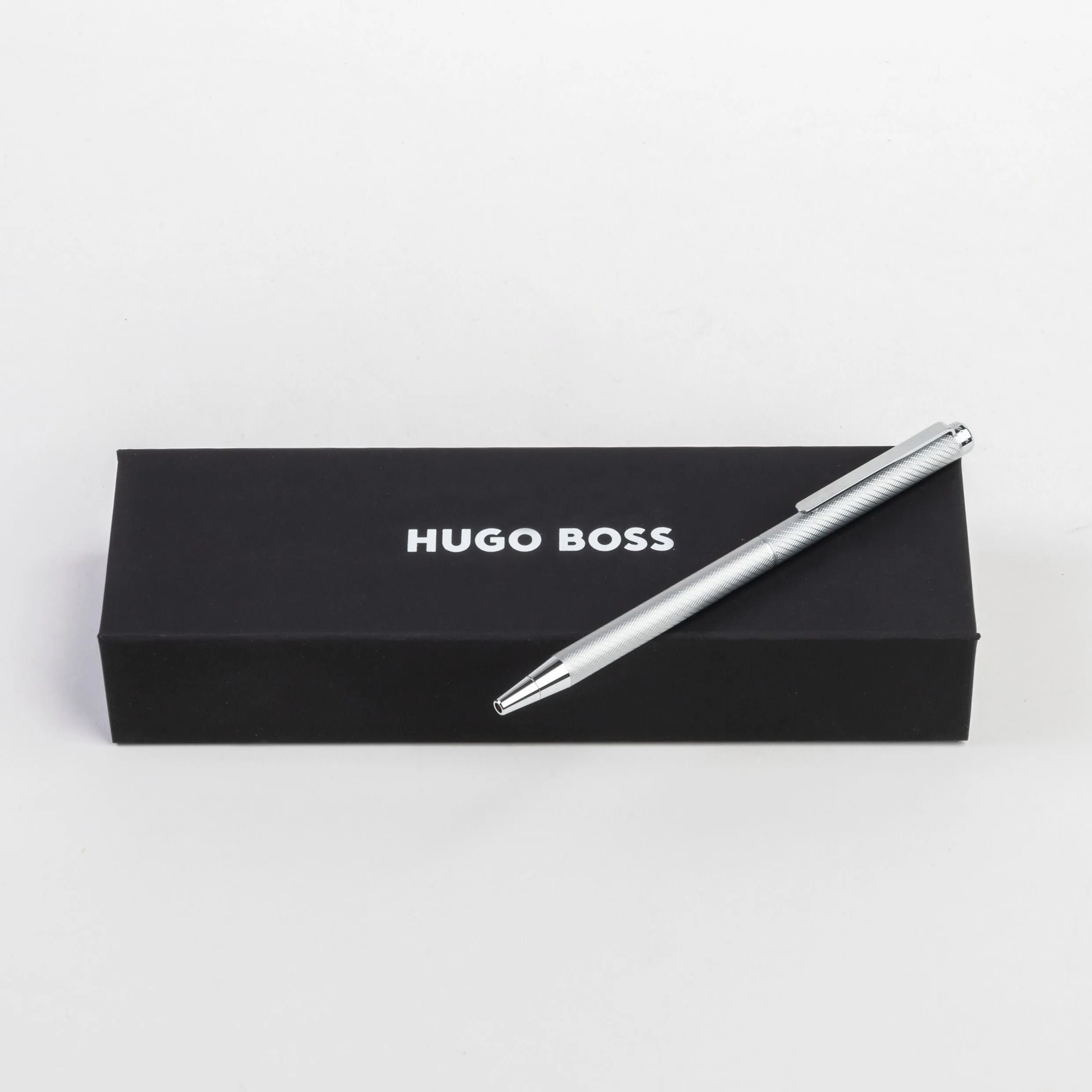 HUGO BOSS HSM2764B-Ballpoint pen Cloud Chrome