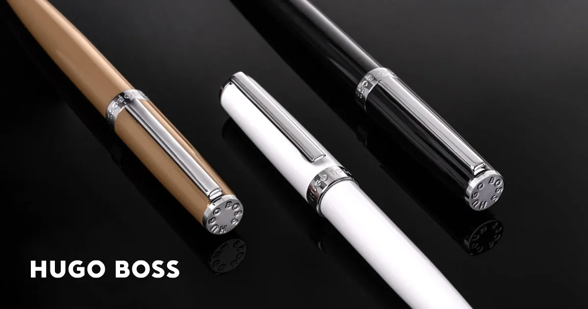 HUGO BOSS HSN2542A-Fountain pen Gear Icon Black