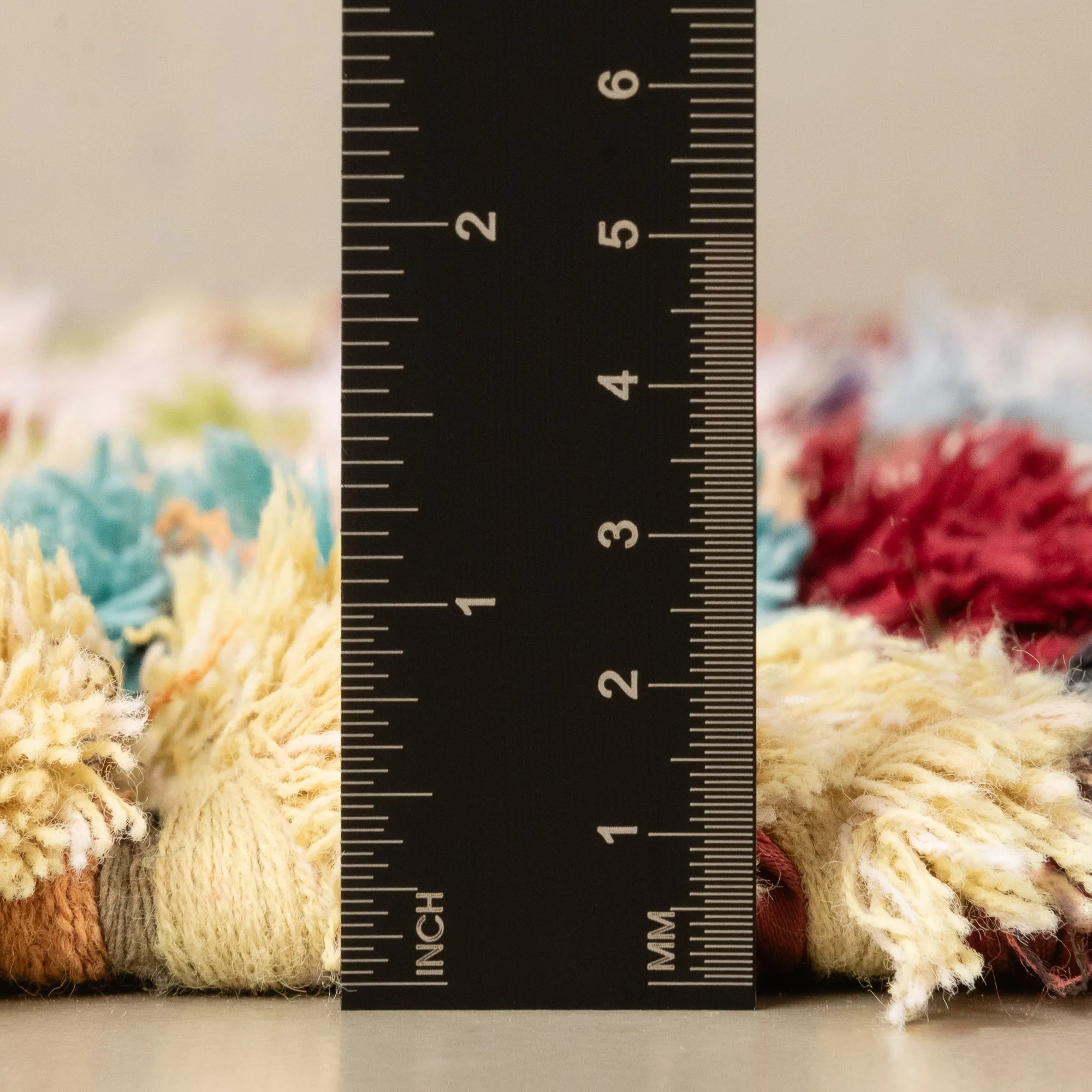 Inas - vintage boucherouite rug
