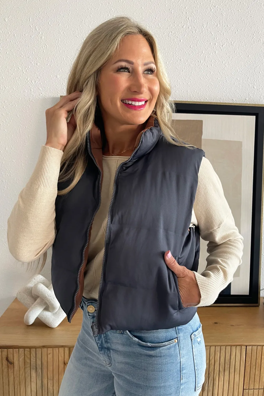Issey Reversible Vest