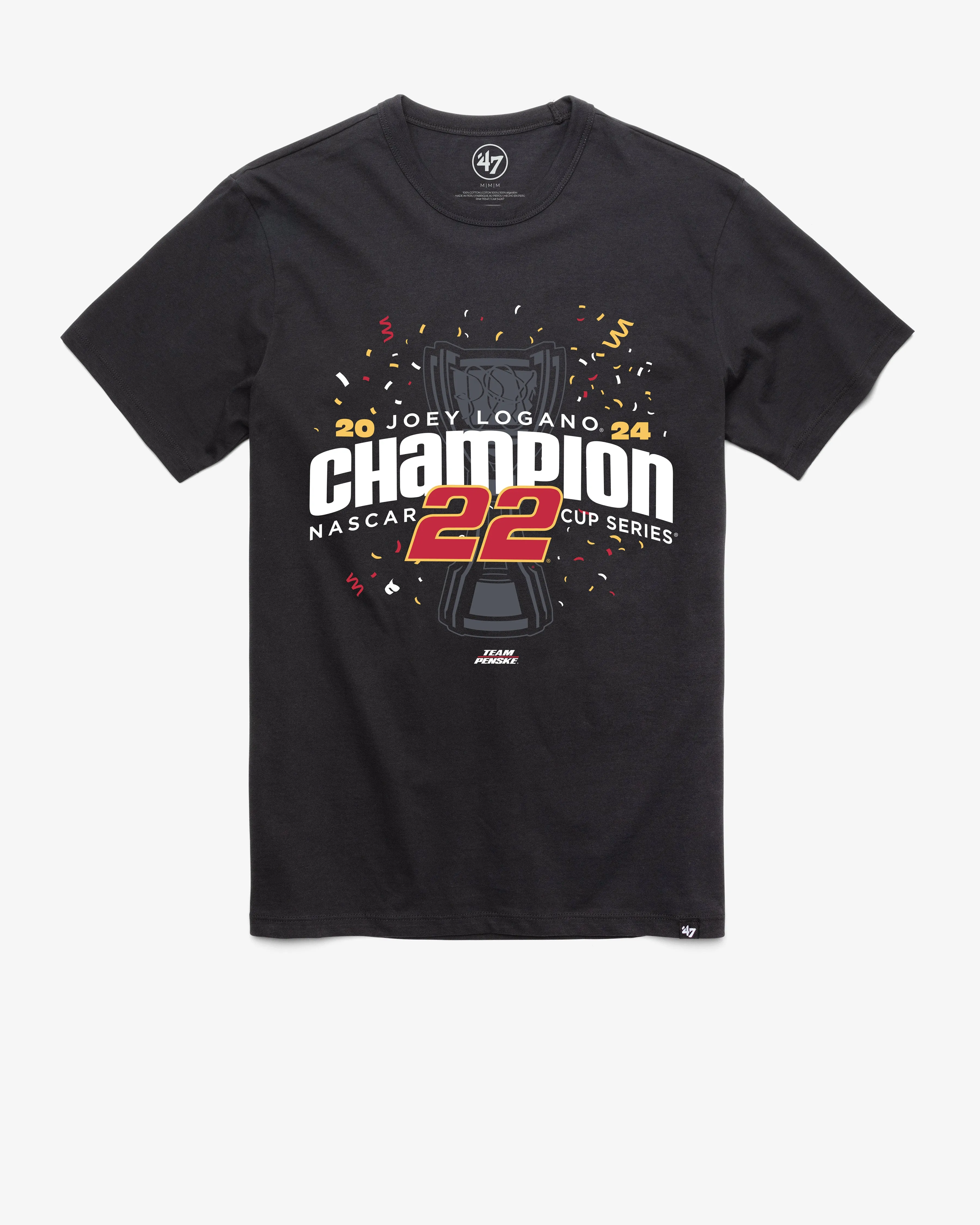 JOEY LOGANO NASCAR CUP SERIES CHAMPION '47 FRANKLIN TEE