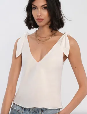 Karina Top-Ivory-Final Sale
