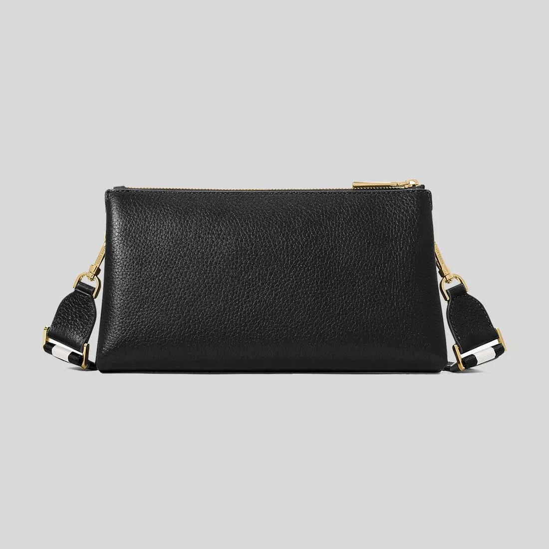 KATE SPADE Emma Pebbled Leather Mini Crossbody Bag Black RB-KK257
