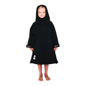 Kids Dry Poncho - Black