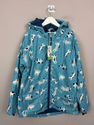 Kite Raining Cats & Dogs Splash Coat 10-11y BNWT