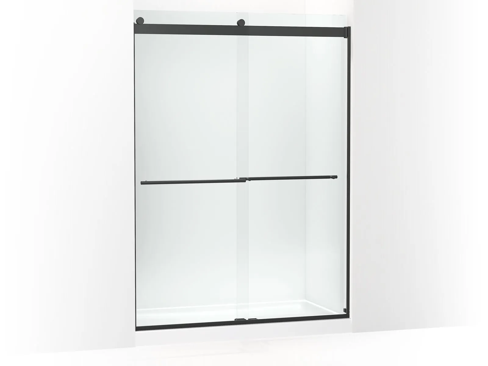 KOHLER K-702430-L Levity Plus 81-5/8" H sliding shower door with 3/8"-thick glass