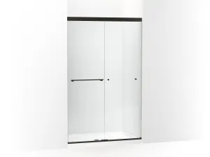 KOHLER K-707106-L Revel Sliding shower door, 76" H x 44-5/8 - 47-5/8" W, with 5/16" thick Crystal Clear glass