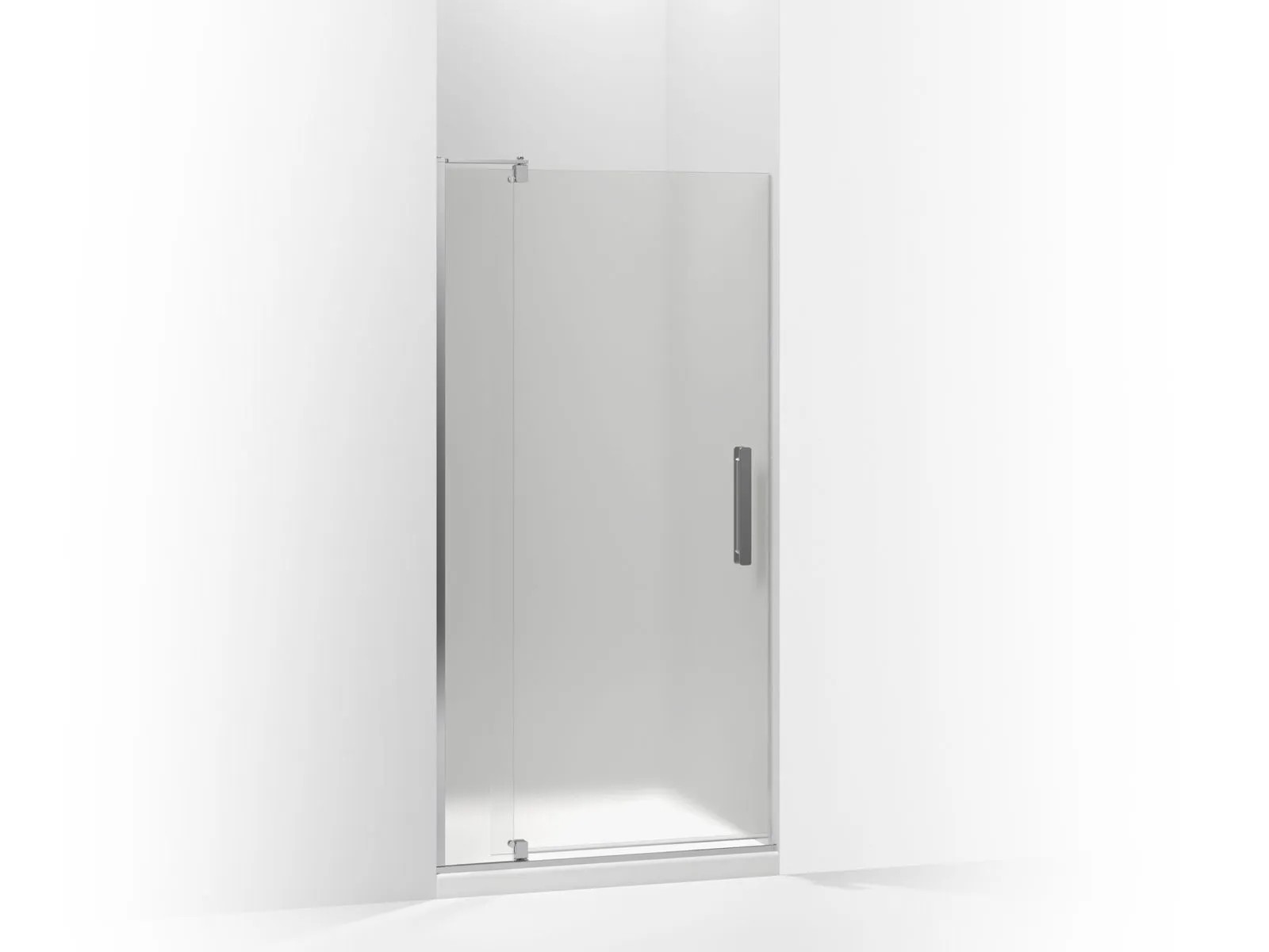 KOHLER K-707531-D3 Revel Pivot shower door, 70" H x 35-1/8 - 40" W, with 5/16" thick Frosted glass