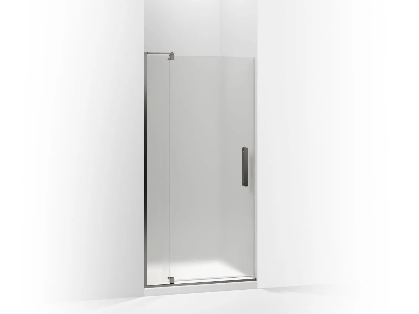 KOHLER K-707531-D3 Revel Pivot shower door, 70" H x 35-1/8 - 40" W, with 5/16" thick Frosted glass