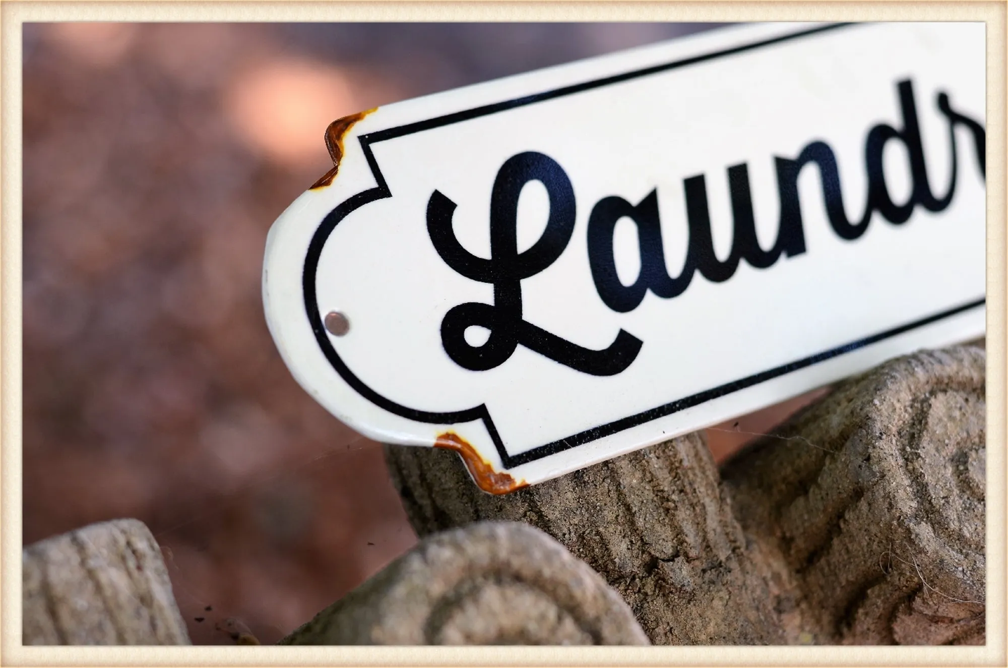 Laundry Plaque