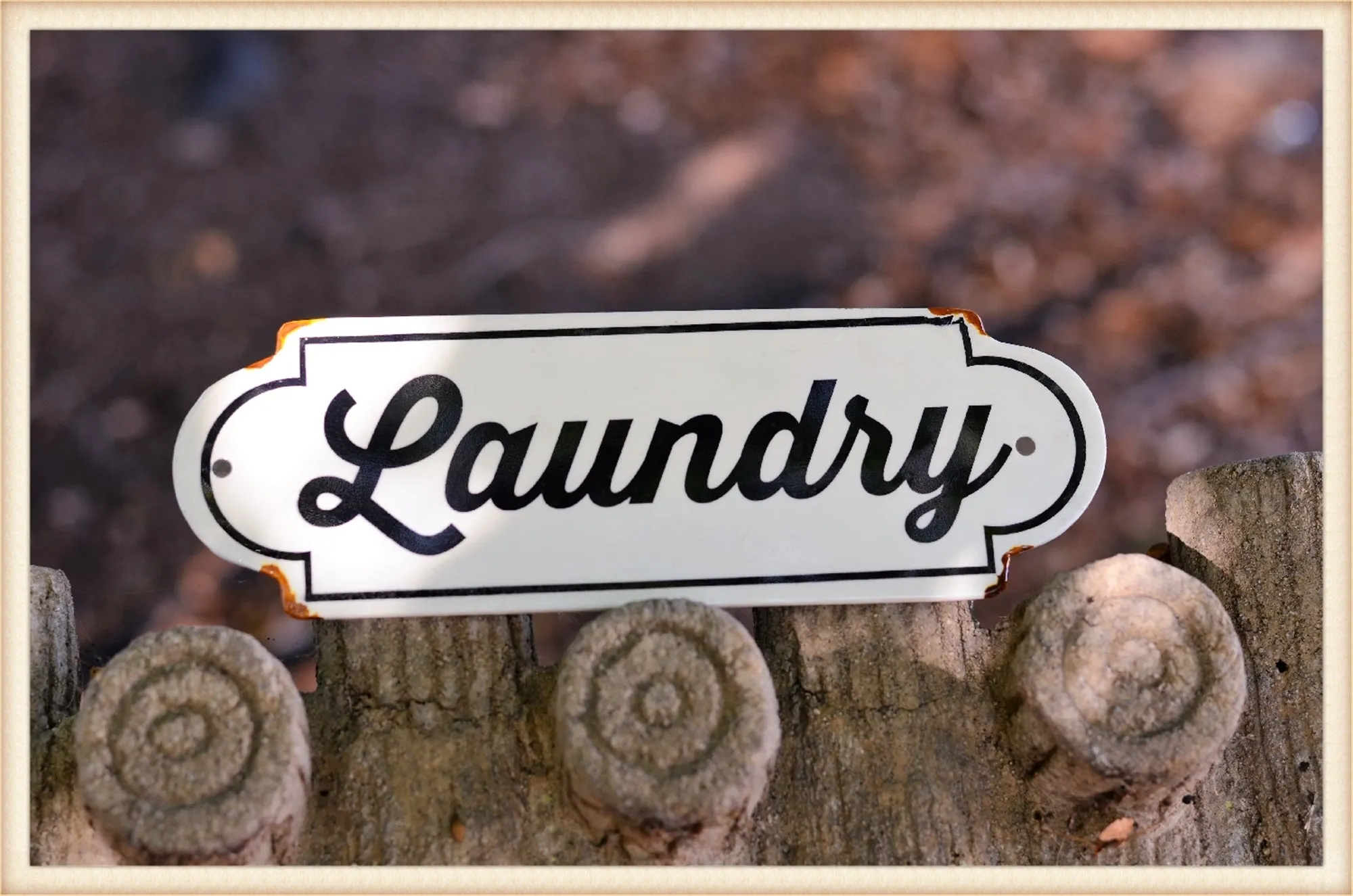 Laundry Plaque