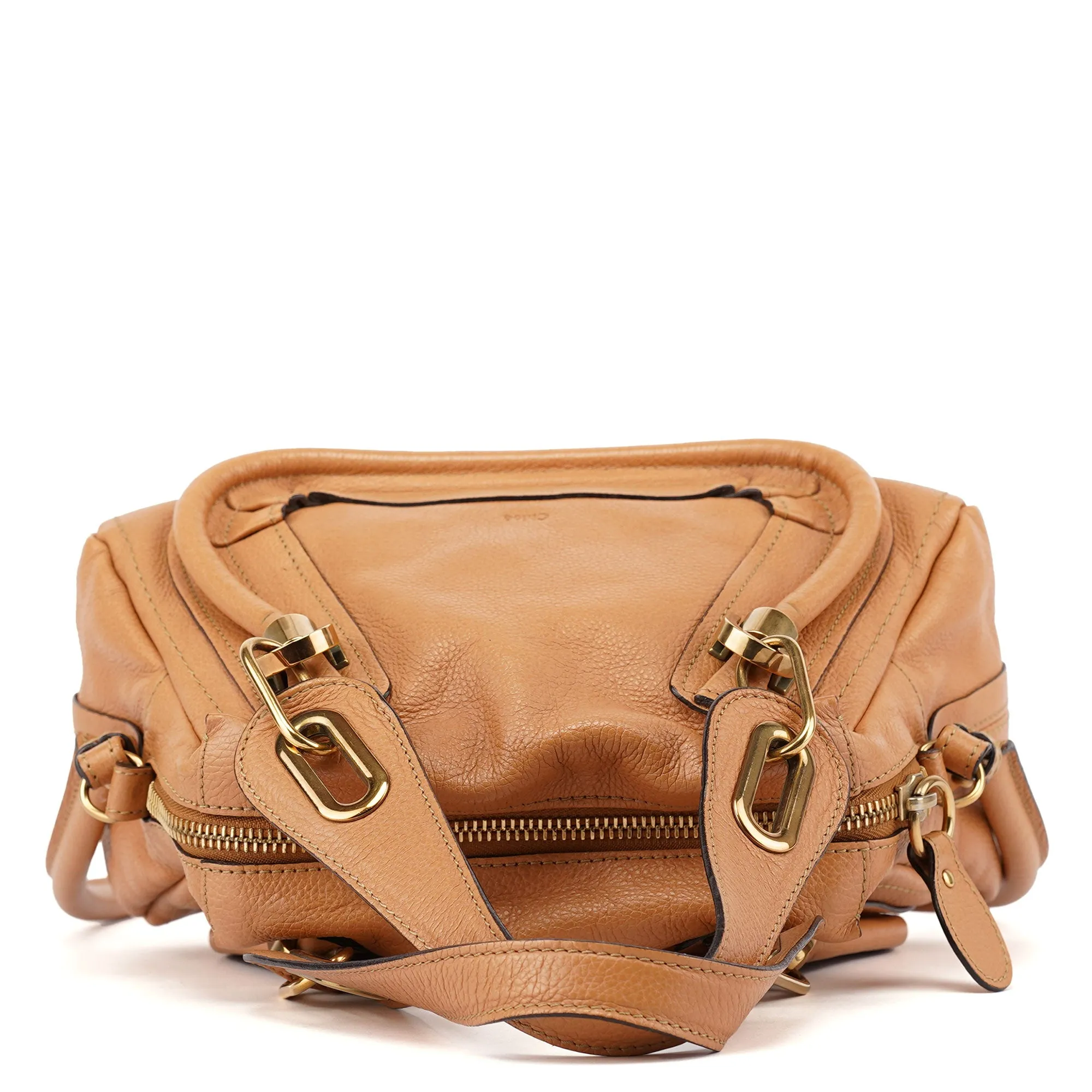 Light Brown Leather Paraty 2-Way Shoulder Bag