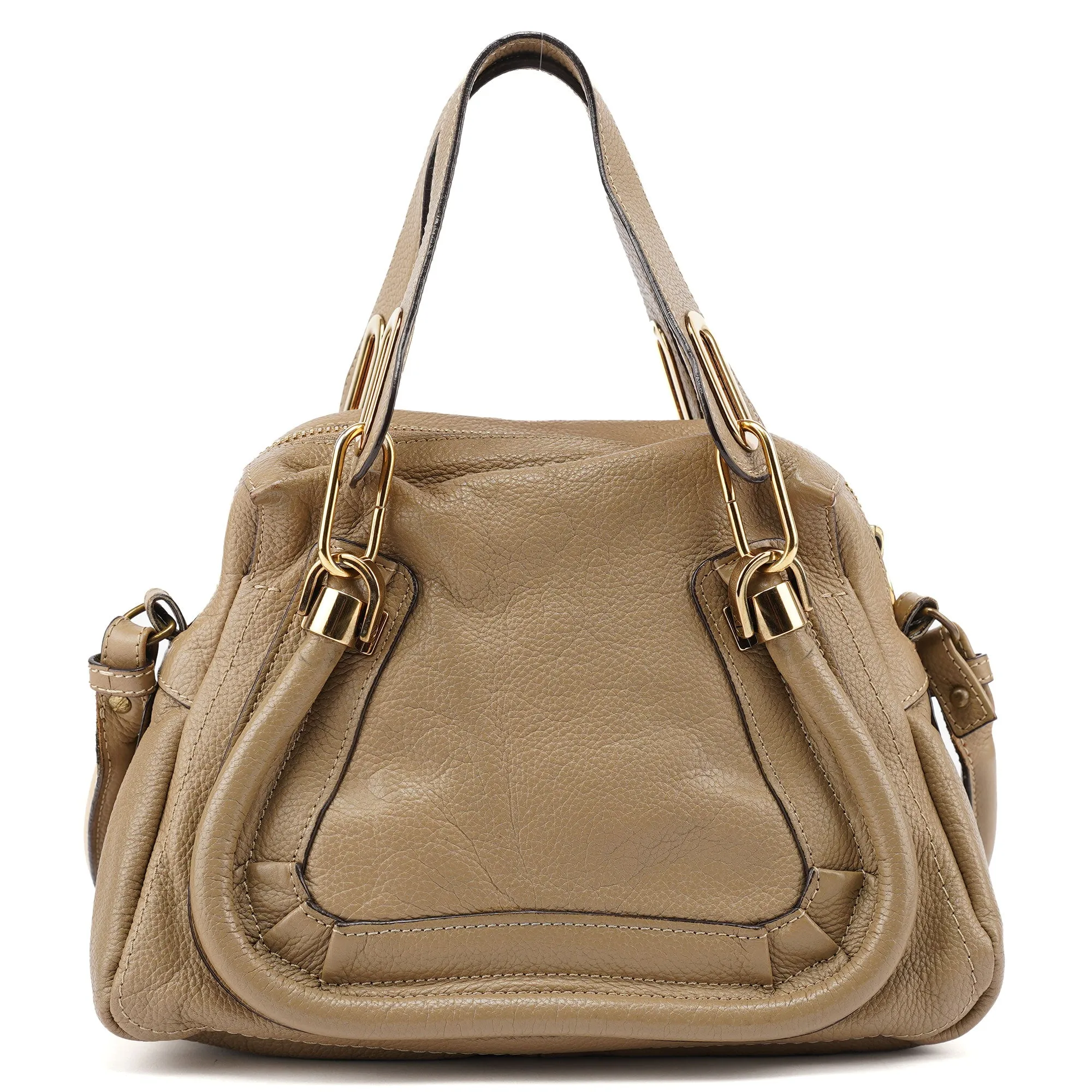 Light Brown Leather Paraty 2-Way Shoulder Bag