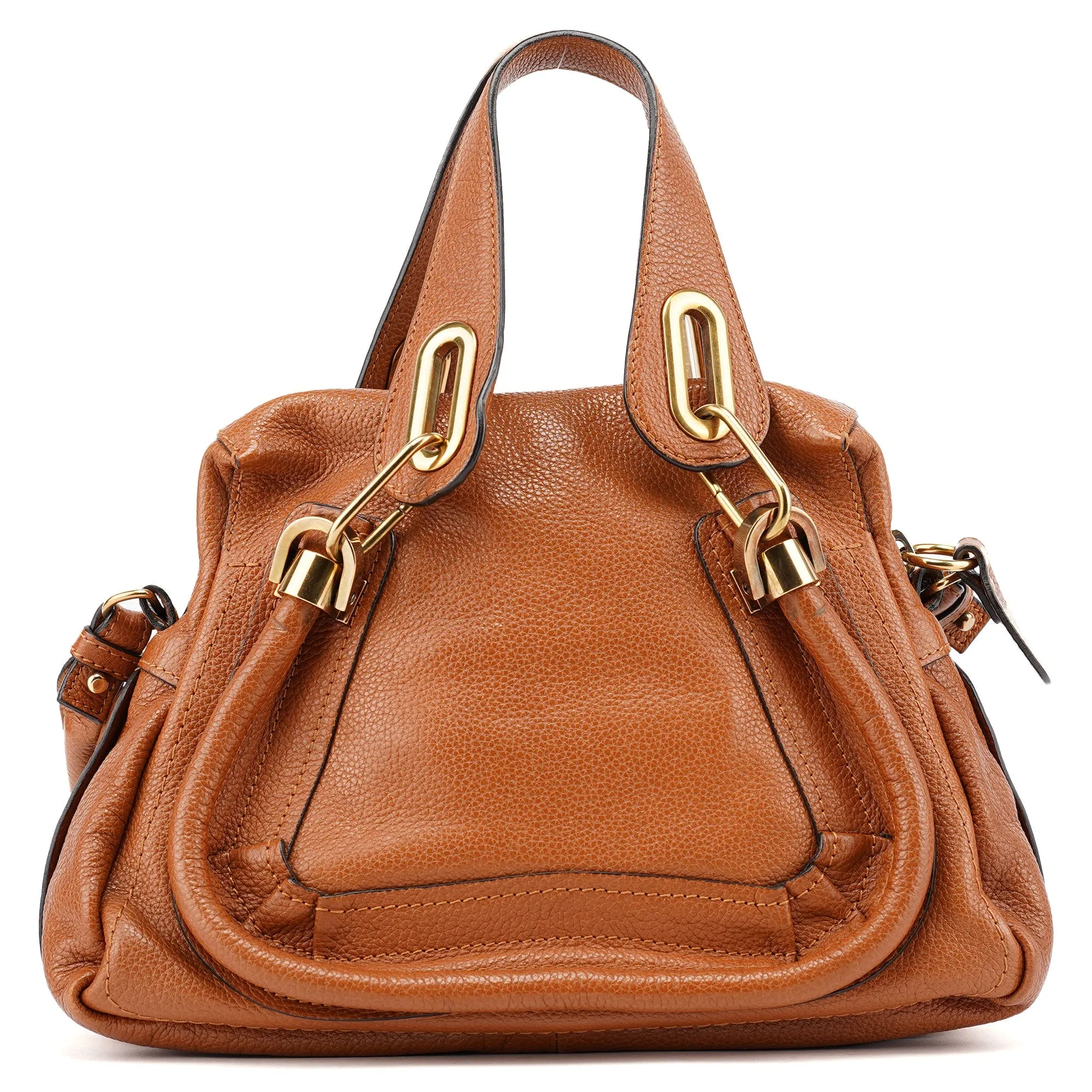 Light Brown Leather Paraty 2-Way Shoulder Bag