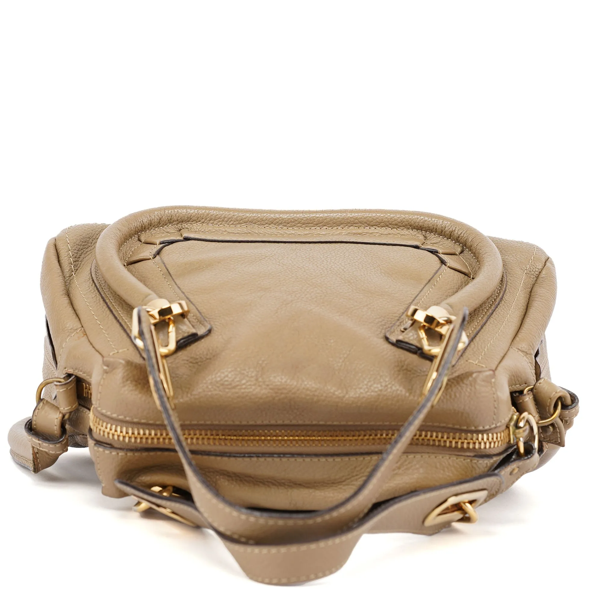 Light Brown Leather Paraty 2-Way Shoulder Bag