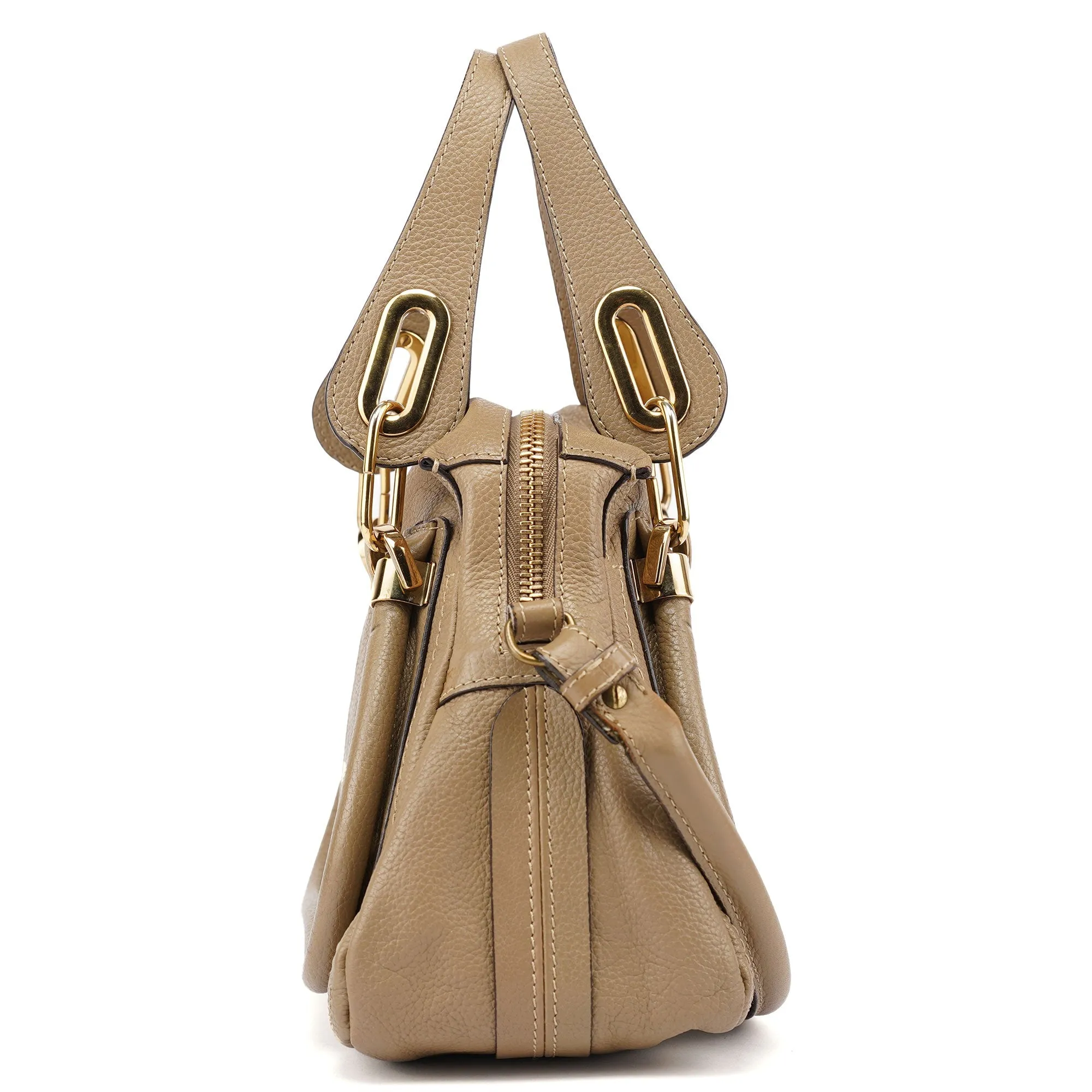 Light Brown Leather Paraty 2-Way Shoulder Bag