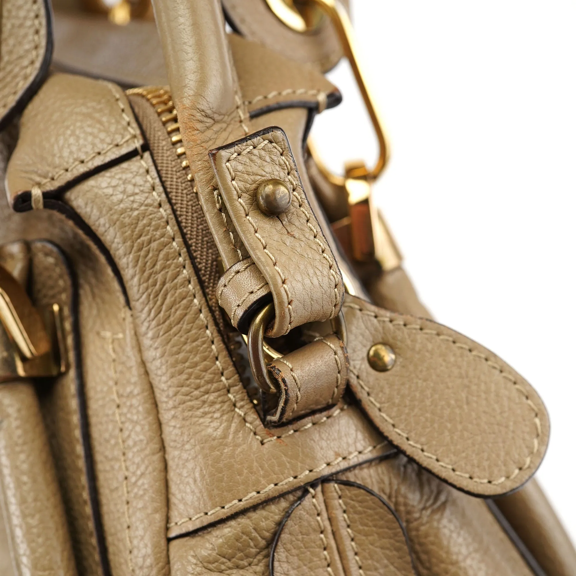 Light Brown Leather Paraty 2-Way Shoulder Bag