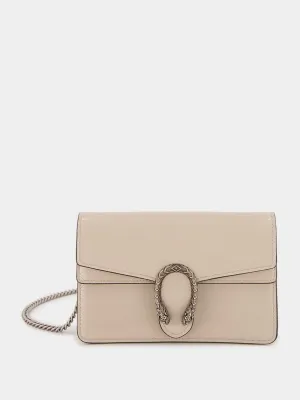 Light Grey Patent Dionysus Super Mini Bag