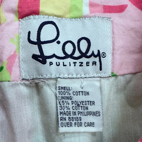 Lilly Pulitzer White Label Patchwork Skirt [1323]