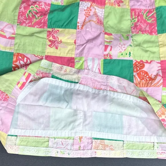Lilly Pulitzer White Label Patchwork Skirt [1323]
