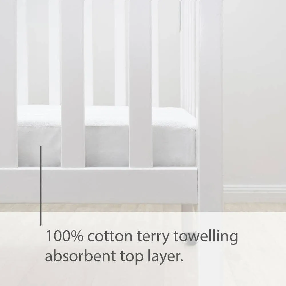 Living Textiles - Waterproof Mattress Protector - Standard Cot