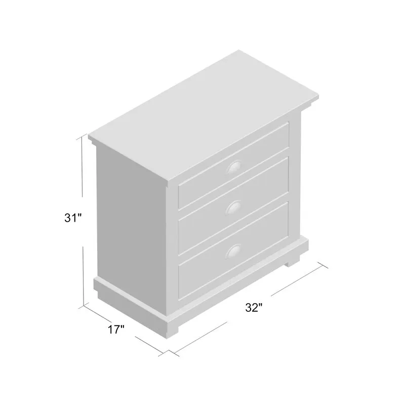 Lockridge Drawer Solid Wood Bachelors Chest
