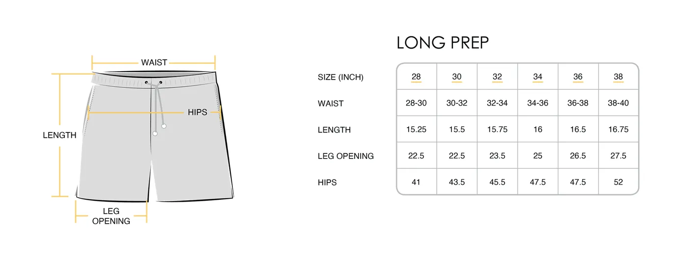 Long Prep Trunks - Tuk Tuk