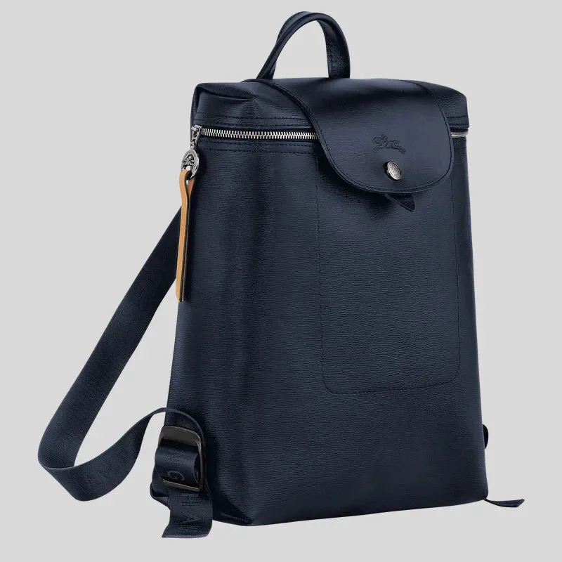 LONGCHAMP Le Pliage City M Backpack Navy RB-L1699HYQ
