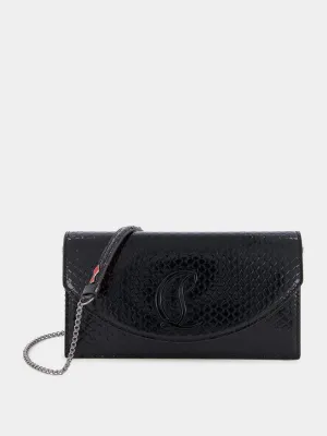 Loubi54 Patent Calf Leather Clutch