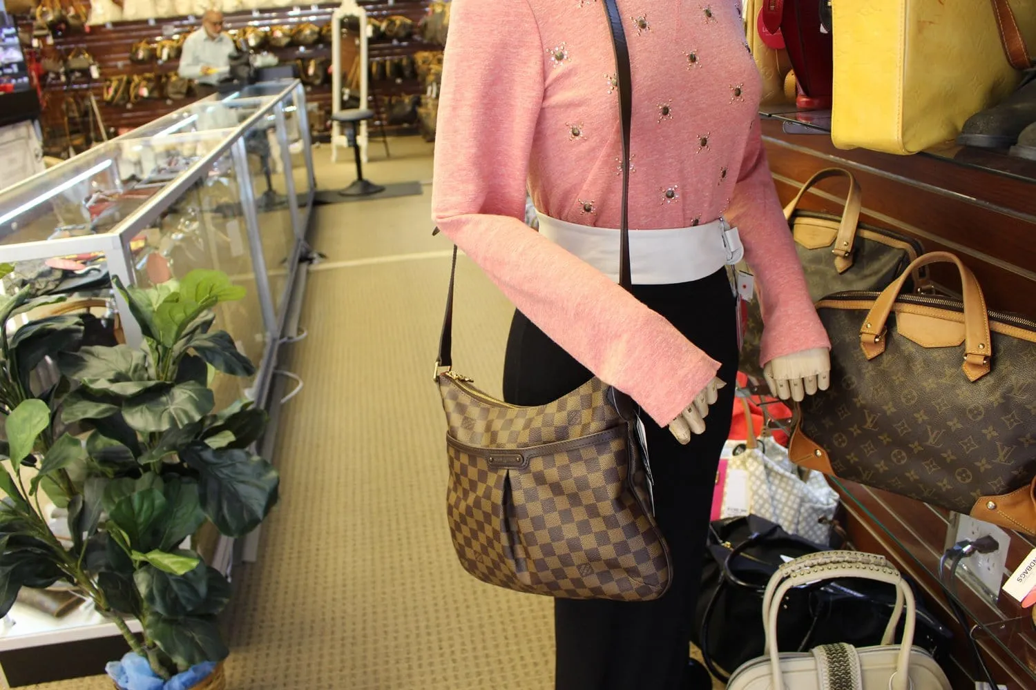 LOUIS VUITTON Bloomsbury PM Damier Ebene Shoulder Bag