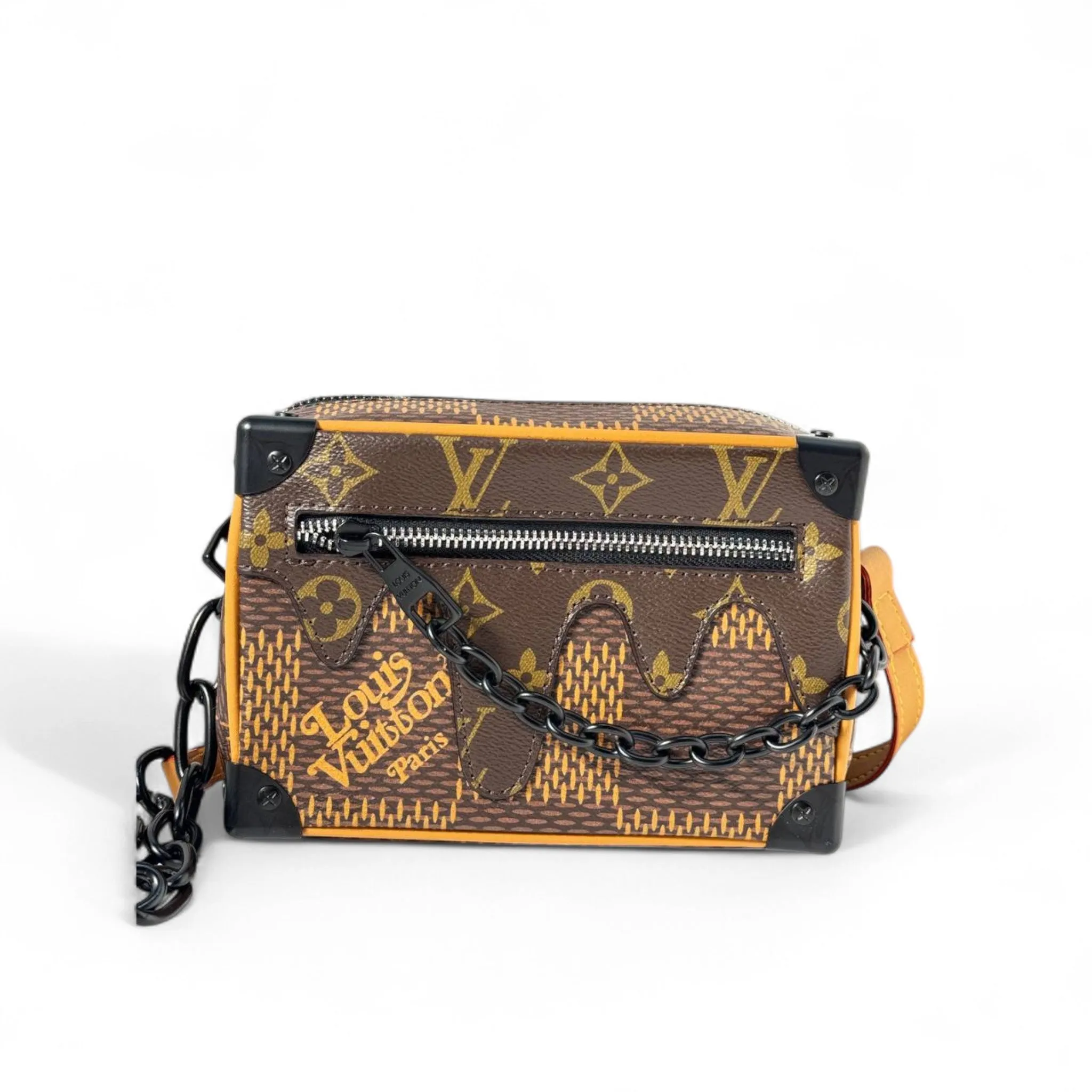 Louis Vuitton Damier Pattern Crossbody Bag 🧡👜