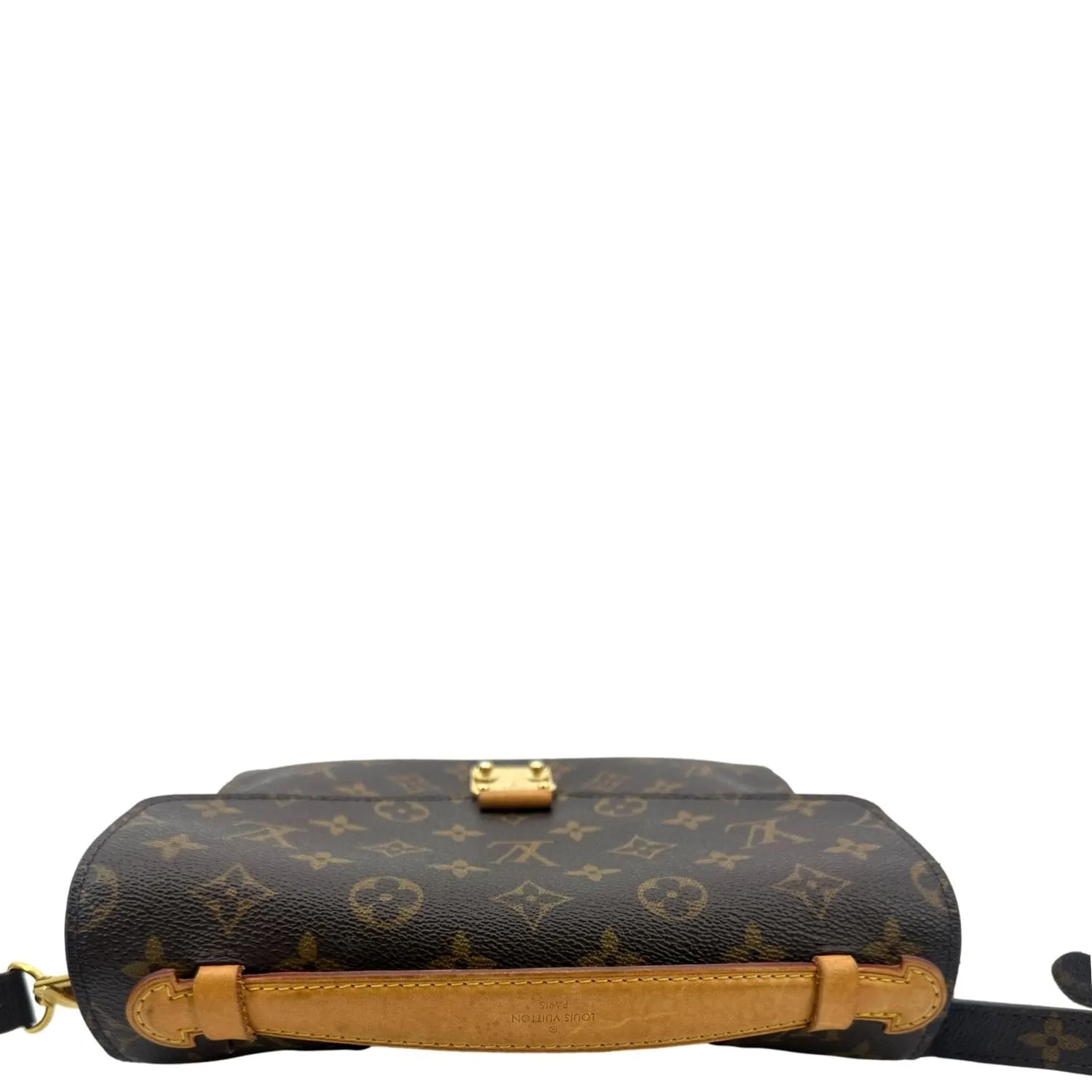 LOUIS VUITTON Metis Pochette Monogram Canvas Crossbody Bag Brown