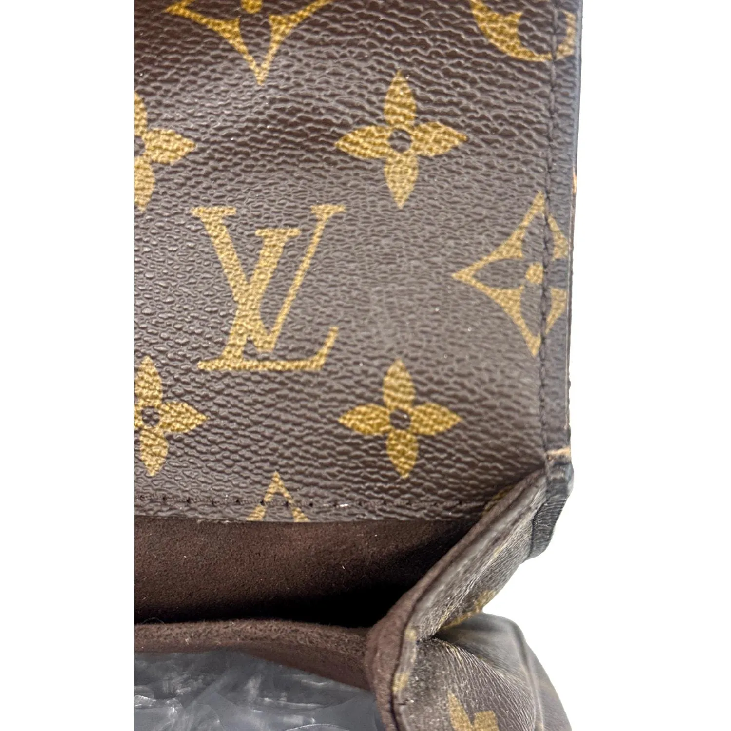 LOUIS VUITTON Metis Pochette Monogram Canvas Crossbody Bag Brown